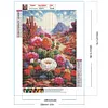 Desert Cactus Flower-Full Round Diamond Painting