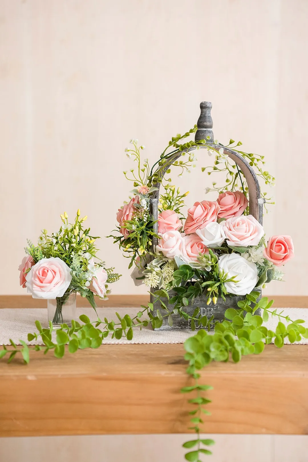 3" Foam Rose with Stem - 56 Colors
