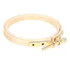 DIY Wooden Cross Stitch Frame Needlework Hoop Ring Hand Embroidery Tool
