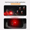 Clip on Light Rechargeable Reading Light with Motion Sensor Waterproof Book Lamp