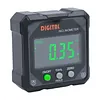 Digital Angle Finder 4-Side Magnetic Angle Gauge Cube Inclinometer Level Box