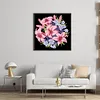 Lily Cluster - 9CT Full Beaded Cross Stitch Kit(28x28cm)