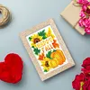 12pcs Autumn DIY Mini Round Diamond Painting Set 14x19cm
