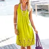 Sleeveless Beach Casual Dress For Women