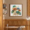 Ginkgo Biloba - 11CT Stamped Cross Stitch - 48*48cm