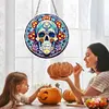 DIY Special Shaped Diamond Art Painting Acrylic Hanging Kit (Halloween Skull 2)