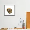 Cute Owl-Paint by Numbers Acrylic Painting 20*20cm(HOT)