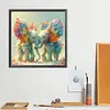 Diamond Painting-DIY Full Round Drill Elephant（40*40CM)