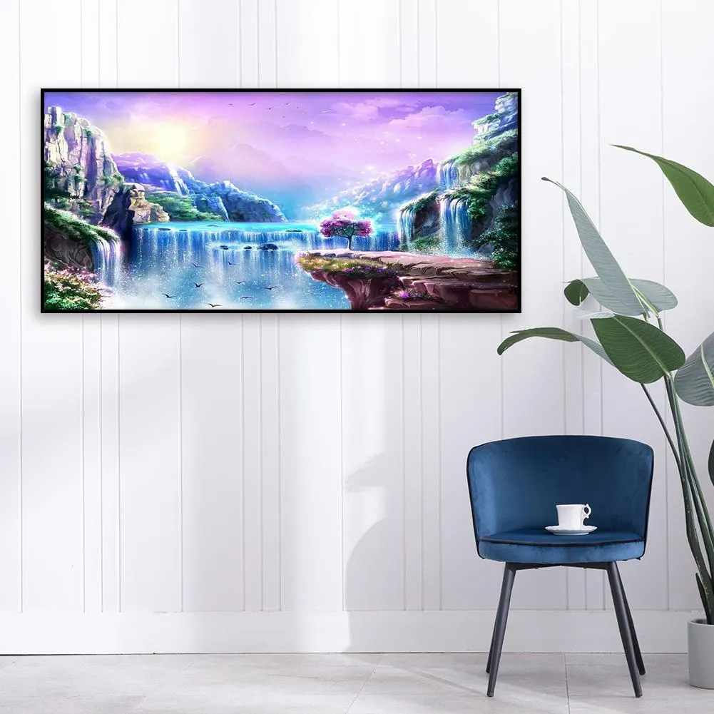 Diamond Painting - Full Round Drill - Landscape (80*40cm)