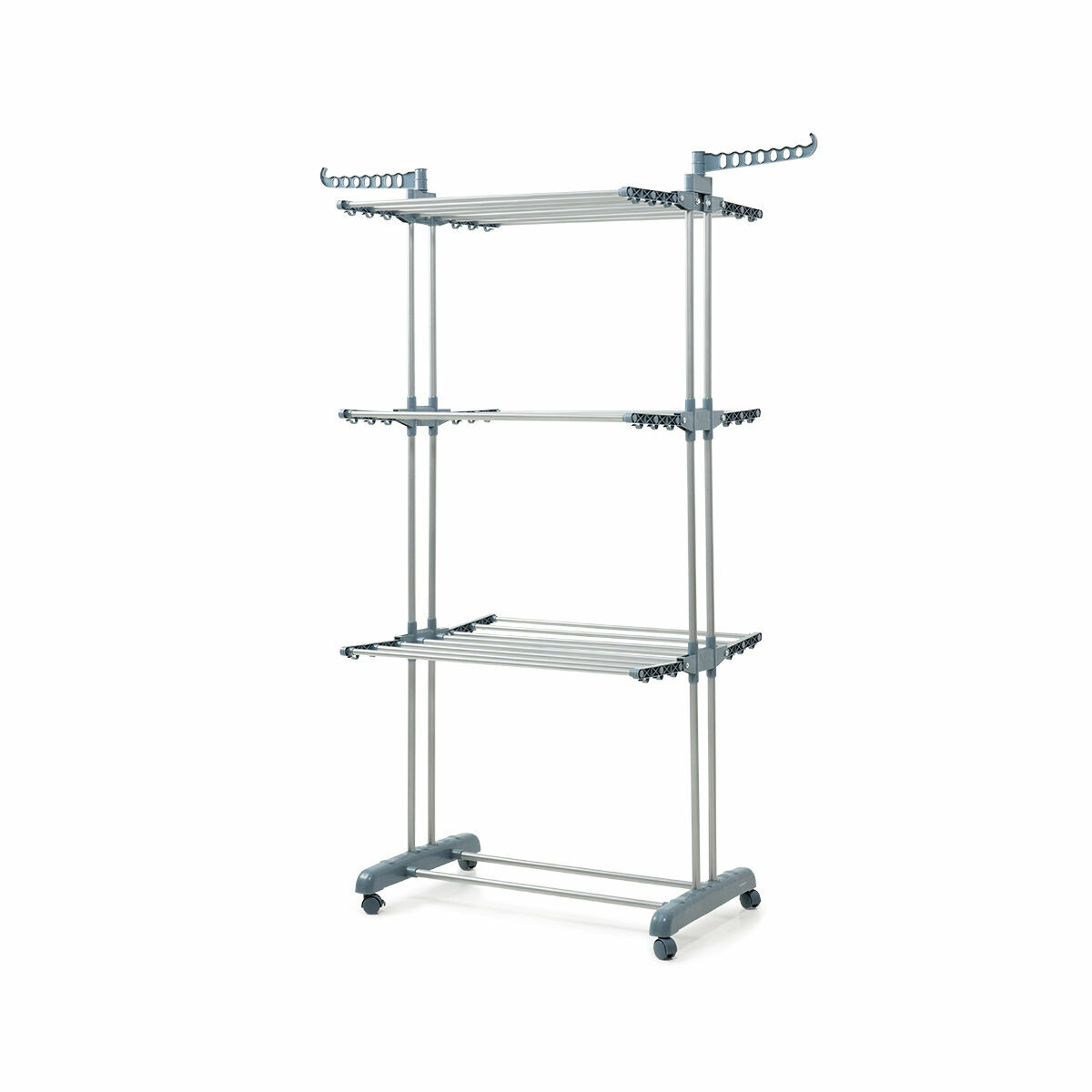 Folding Vertical Clothes Dryer with Wheels InnovaGoods 24 Bars (Refurbished A)