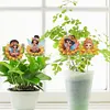 6Pcs Sunflower Fairy DIY Diamond Painting Kits Garden Stakes Diamond Art Kits