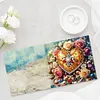 6Pcs Diamond Painting Greeting Card Heart Diamond Handmade Card for Friends