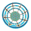 (US Local)Flower Diamond Painting Wooden Serving Tray Decorative Diamond Art Fruit Tray(A)