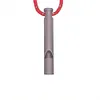 Titanium Emergency Whistle Ultralight Loud Safety Survival Whistle with Lanyard