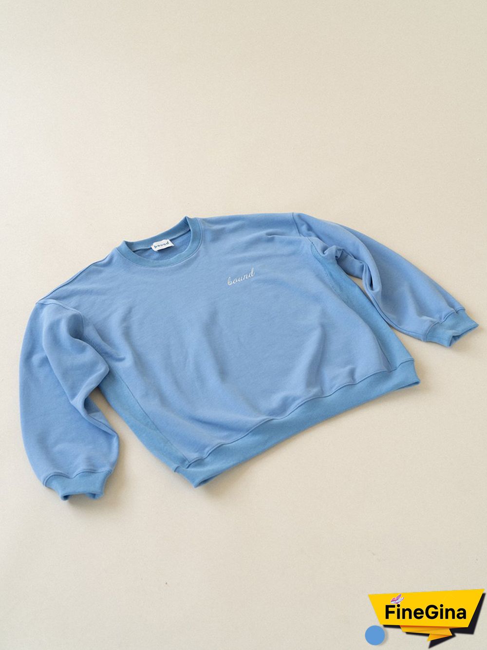 Blue Fashion Modern Casual Long Sleeve Sweatshirt