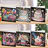 6 PCS Birthday Card - 5D DIY Greeting Card