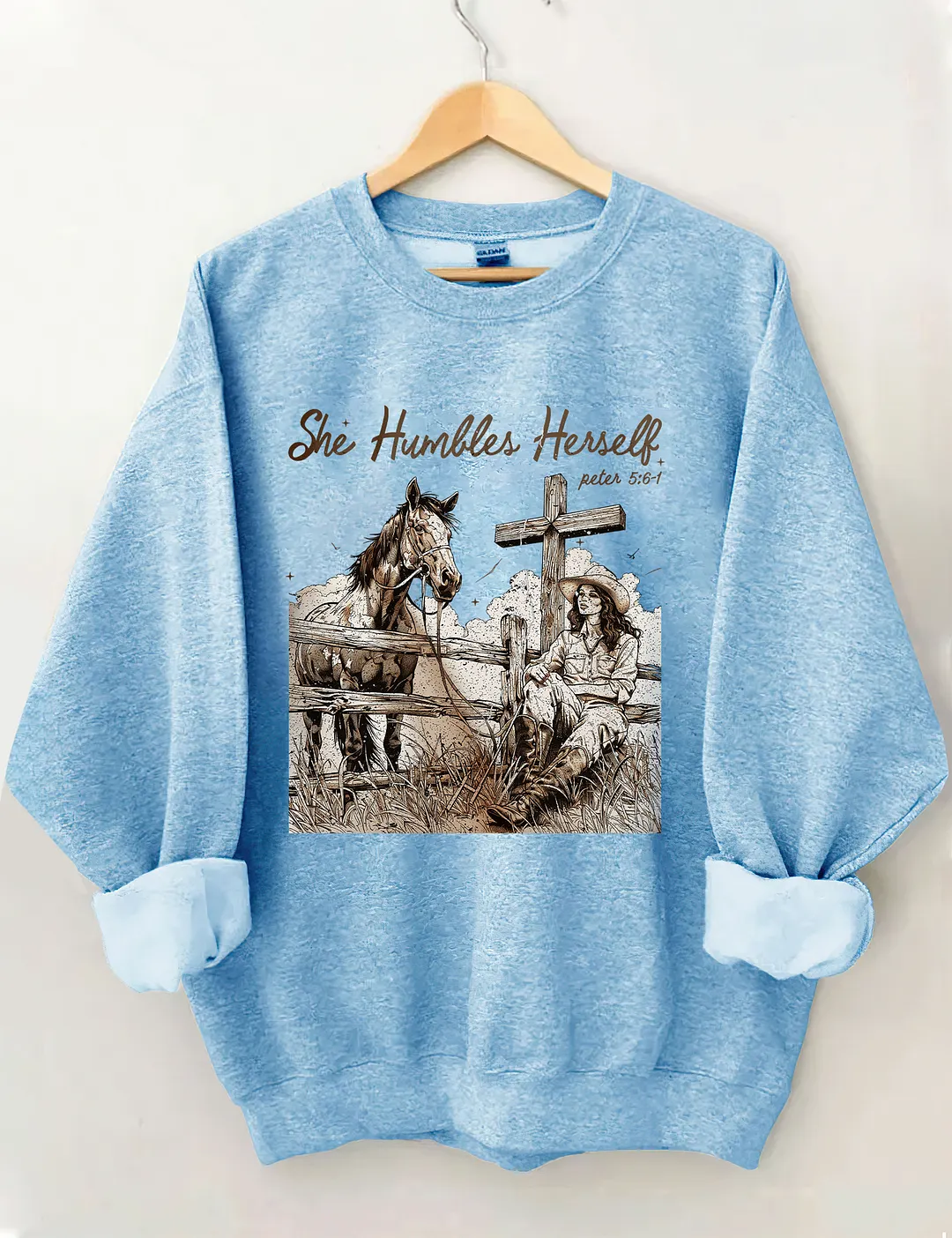 She Humbles Herself Sweatshirt
