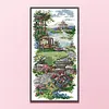 (Stamped/Counted) Garden Path-14CT Cross Stitch 17*34cm/6.69*13.39in