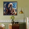 Indians nfl detroit lions-round drill diamond painting-40*40cm