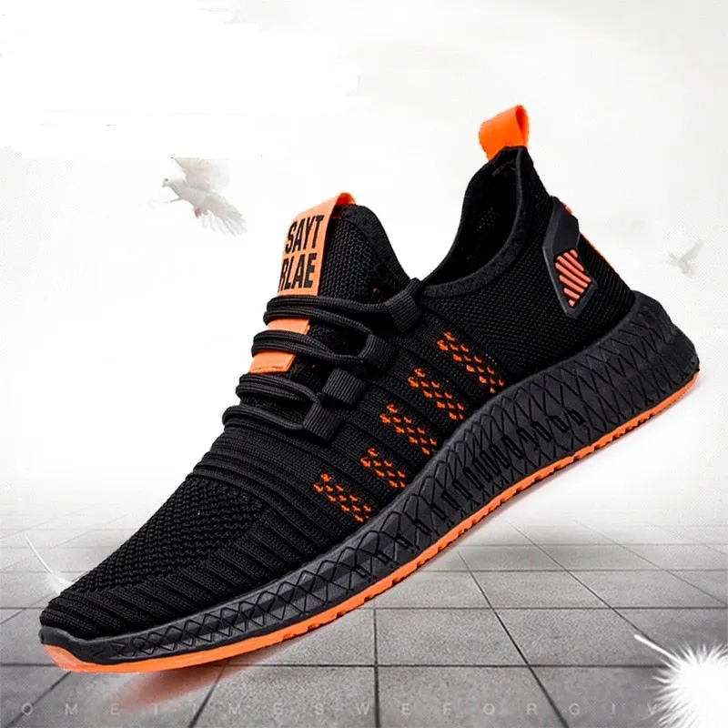 Men Shoes Light Mesh Comfortable Casual Men's Sneaker Breathable Non-slip Wear-resistant Outdoor Walking Shoes Zapatillas Hombre