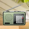 Portable Radio with Rechargeable Battery & Earphone FM AM SW Radio Pocket Radio
