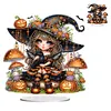 Acrylic Special Shaped Double Sided Effect Halloween Table Top Diamond Painting Ornament Kits