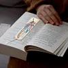4Pcs Special Shape Feather 5D DIY Diamond Painting Bookmark for Book Lovers