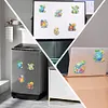 (US Local)6Pcs Acrylic Wine Glasses Diamond Painting Fridge Magnet for Adults Beginners Craft Kit