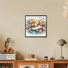 >SALE<5D DIY Full Round Drill Diamond Painting Happy Easter Kit Home Decor Art 30x30cm
