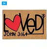 Valentine Rug Outdoor Non-Slip Welcome Mats for Indoor Front Porch Home Decor
