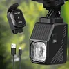 LED Bicycle Front Hanging Light Remote Control Rechargeable 1000LM Bike Light