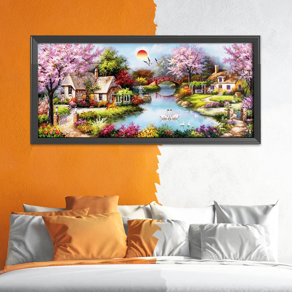 11ct Stamped Cross Stitch - Cartoon(100*43cm)