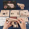 ROKR Pocket Pistol Boy Birthday Assembly Gift Handmade DIY Creative Model