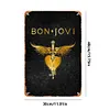 Bon Jovi - Vintage Metal Signs - 20*30cm/30*40cm - Music