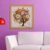 Season Tree-14CT Stamped Cross Stitch Kit(44x44cm)