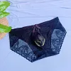 Underpants Men Sissy Sexy Pouch Bulge Low Rise Transparent Panties Lace Bikini Briefs G-String Thongs Underwear Breathable Men's