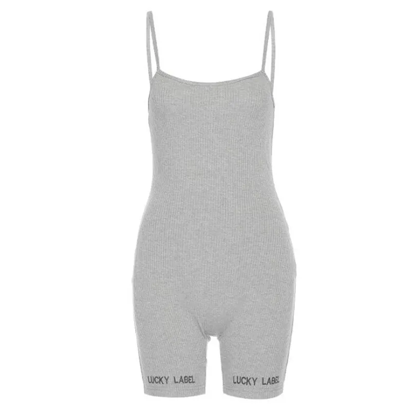 New Fashion Women Jumpsuit Sexy Women Print Playsuit Women Rompers Summer Sleeveless Casual Playsuit Women Overall Clothes