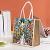 Diamond Painting Fairy Tale Town Tote Bag Handbag