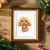 12pcs Dogs 5D DIY Square Drill Diamond Painting Kits for Adults Beginners Home Decor Diamonds Paintings Gem Art 5.91x7.09in