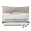 Flixsleeps Cotton Neck Pillow Sleeping Pillow Double-layer Removable Pillow Core