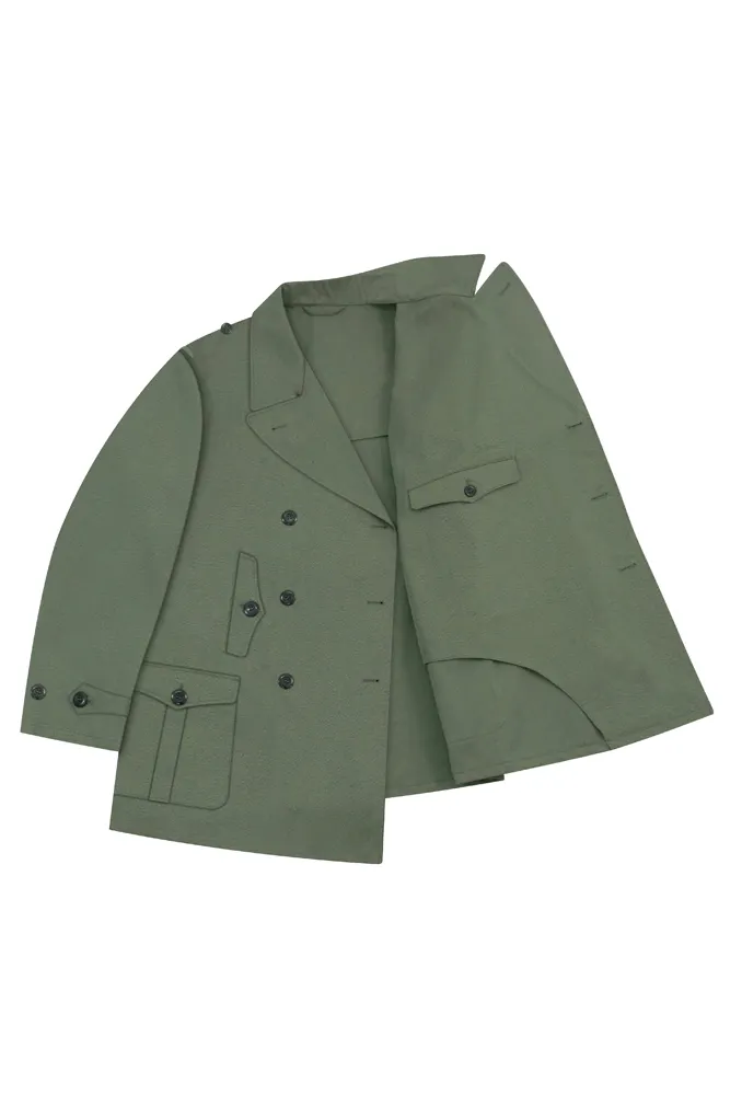  German Polizei Gebirgsj&auml;ger Mountain Trooper Mottled Green Wind Jacket II German-Uniform