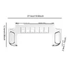Clear PC Case for Nintendo for Switch 2 Protective Shell with 6 Game Card Slots