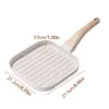 Nonstick Egg Griddle Pan with Heat-Resistant Handle Frying Pan for Stove Tops