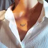  Collier Pendentif l'Aile de l'Ange