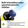 100PSI Mini Electric Air Pump Type-C Rechargeable Pump for Moto Bike Car Tyre