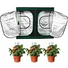 [US Local Warehouse] 2 Pack Shade Sail Poles 10FT Outdoor Sun Shade Poles 2.20in Diameter Heavy Duty Metal Post for Deck Patio Outside Backyard