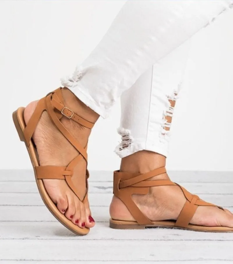 Women Sandals 2022 New Summer Footwear Plus Size 43 Ladies Flat Sandal Female Casual Beach Shoes Ladies Comfortable Flipflop