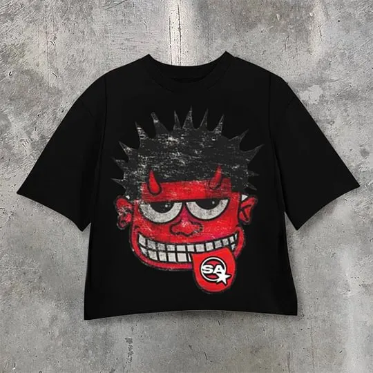 Fashionable Personalized Round Neck Printed T-Shirt
