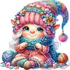 Weave Sweater - 11CT Stamped Cross Stitch - 45*45cm - Cartoon