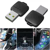 2 in 1 Wireless CarPlay Android Auto Adapter Plug & Play for Factory Wired Cars